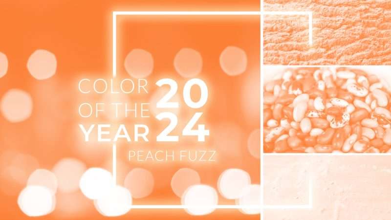 Pantone: il colore pesca protagonista delle tendenze 2024