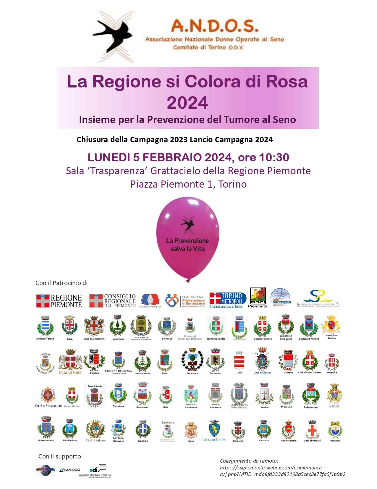 Al via campagne di sensibilizzazione e di screening gratuito