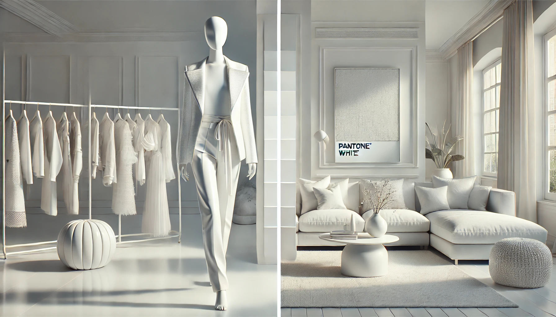 Pantone bianco: la psicologia delle sfumature del neutro per eccellenza