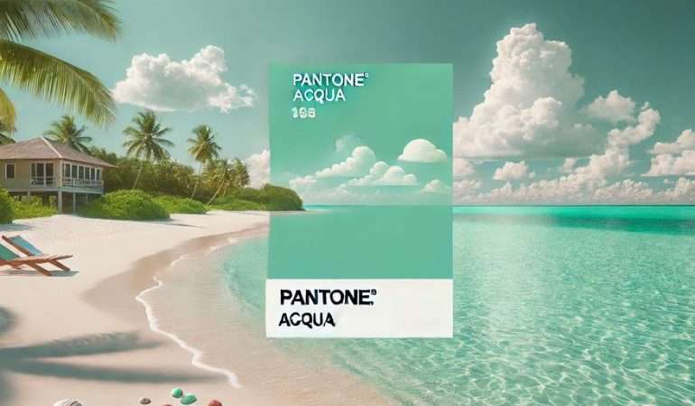 Pantone verde acqua: aspetti psicologi del colore