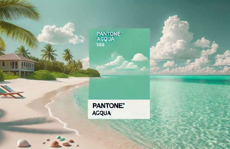 Pantone verde acqua: aspetti psicologi del colore