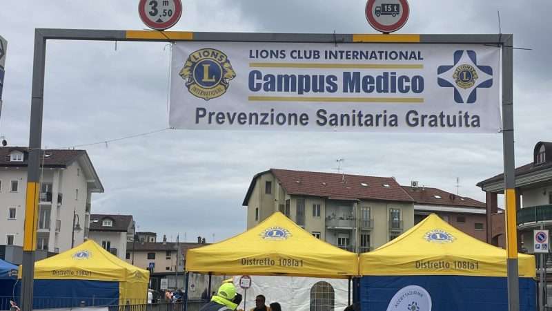 Pianezza: grande successo per gli screening gratuiti “Lions”: 2116 in una settimana